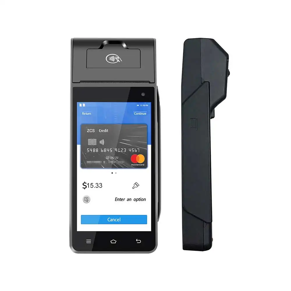 Z90 EDC Handheld data collection devices smart mobile reader android BT thermal printer terminal gas station system