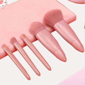 Petit ensemble de pinceaux de <span class=keywords><strong>maquillage</strong></span> de voyage complet, facile à transporter, mini ensemble de pinceaux de <span class=keywords><strong>maquillage</strong></span> avec étui et miroir, <span class=keywords><strong>kit</strong></span> de pinceaux cosmétiques - Product Image 6