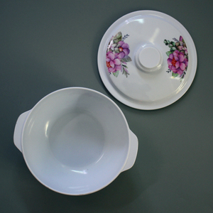 <span class=keywords><strong>ชาม</strong></span>เมลามีนเกรดอาหารที่มีด้ามจับและฝาปิด - Product Image 5