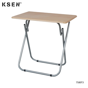 <span class=keywords><strong>Mesa</strong></span> Plegable Rectangular para TV, Bandeja para Comida y Aperitivos, <span class=keywords><strong>Mesa</strong></span> Portátil Plegable, Mesitas <span class=keywords><strong>de</strong></span> Noche Pequeñas para Sofá KC-7580T3 - Product Image 5