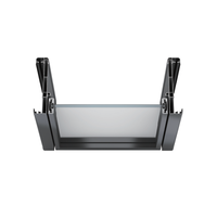 Porte à battant à cadre extrêmement étroit, double vitrage en verre trempé, profil en aluminium, design minimaliste, avec poignée