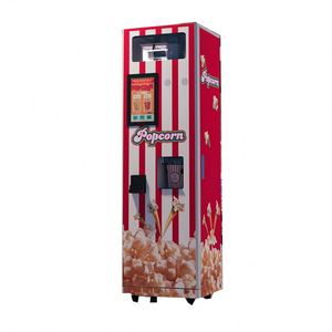Coin Operated <b>Popcorn</b> Vending Machine Cash Payment Sweet Salt Caramel Flavor Commercial Automatic <b>Popcorn</b> Machine - Product Image 5
