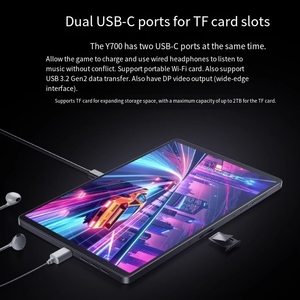 Sản Phẩm Mới Quân Đoàn Y700 Thế Hệ Thứ 4 4 Máy Tính Bảng 8.8-Inch 7600MAh Mặt Mở Khóa 165Ghz Wifi Thương Mại Trò Chơi Máy Tính Bảng PC - Product Image 5