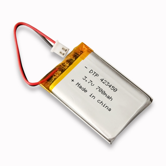 700mah 3.7v Li-polymer Battery DTP423450 Rechargeable Batteries
