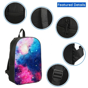 Thời Trang Mới Nhất Thấp Hơn MOQ Trống Thăng Hoa Túi Tùy Chỉnh <span class=keywords><strong>Galaxy</strong></span> In Ấn Trường Ba Lô Cho Học Sinh - Product Image 6