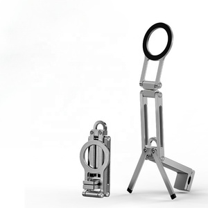 360 ° Trípode Magnético Giratorio para Teléfono iPhone - Mini Trípode <span class=keywords><strong>de</strong></span> Aluminio <span class=keywords><strong>de</strong></span> Bolsillo, Soporte para <span class=keywords><strong>Celular</strong></span> con Montaje Rápido Compatible - Product Image 1