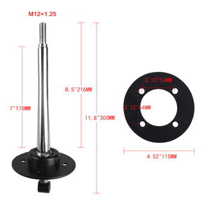 Tiypeor levier de changement de vitesse de voiture réglable levier de changement de vitesse rapide court pour BMW E30 E34 <span class=keywords><strong>E36</strong></span> E39 E46 E6x Z3 - Product Image 3