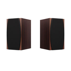 Nouveaux haut-parleurs HiFi à basses profondes 2.0, enceintes bibliothèque en bois, système de son home cinéma - Product Image 3