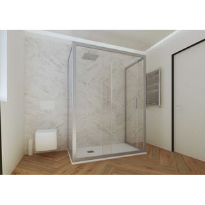 SILVER \ "ZETA \" Porte fixe et coulissante à une feuille 100-110 cm Ap.47 Outil de tournage - Product Image 3