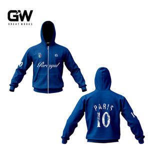 Sudadera Unisex Essentials <span class=keywords><strong>Fear</strong></span> of Goods, Ecológica, Transpirable, Sudadera Holgada con Capucha, Bordada para Impresión Puff - Product Image 3