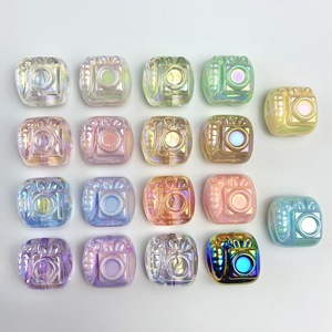 <b>Camera</b> Ice-clear UV Solid Color Colorful Beads DIY Bracelet Beads Materials Cute <b>Cartoon</b> Accessory Wholesale - Product Image 1