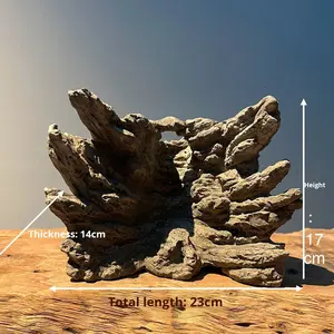 Decorazione Paesaggistica per <span class=keywords><strong>Acquario</strong></span>, Ornamenti in Pietra Artificiale, Montagna con <span class=keywords><strong>Acqua</strong></span> Corrente per Paesaggio Acquatico - Product Image 3