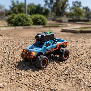Wltoys 6407-C 1:64 Voiture RC miniature FPV en métal avec caméra HD, prête à l'emploi, télécommandée, contrôlée par application, chargeur inclus - Product Image 3
