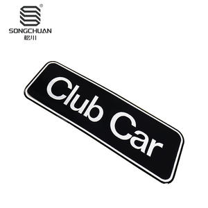 Calcomanías para Carros de Golf con Logotipo CIUBCAR Tempo, Blancas, del Fabricante Original, Adhesivos para Club Car - Product Image 1