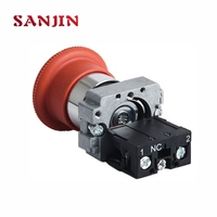 Bouton d'arrêt d'urgence pour ascenseur Schneider ZB2-BE101C ZB2-BE102C