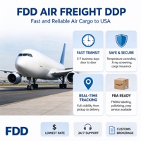 Livraison aux États-Unis - Livraison depuis l'entrepôt FDD - Suivi en temps réel - Service porte à porte - Solution logistique