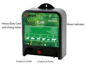 Sistema de cercado eléctrico para granja, 230 voltios, impermeable, energizador electrónico de valla, 100KM de longitud, eficaz, EL400 - Product Image 3