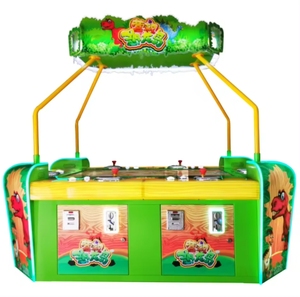 LQY LFA001 Isla de Dinosaurios de Rescate para 6 Jugadores, Máquina de Juegos Arcade, Color Verde, Funciona con Monedas, para Niños - Product Image 3