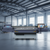 Uv Plotter Cama plana Cuero Pvc Máquina de impresión 2513 Impresora Uv plana 4x8