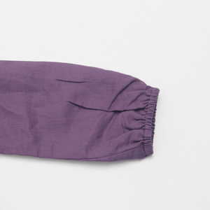 El nuevo diseño al por mayor de ropa de bebé establece mameluco de <span class=keywords><strong>lino</strong></span> para bebé de manga larga con botones - Product Image 5