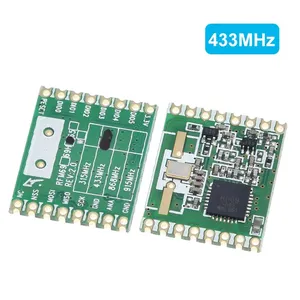 RFM69HW 868Mhz/433Mhz/915Mhz + 20dBm HopeRF Wireless Transceiver 868S2 Module For Remote/HM