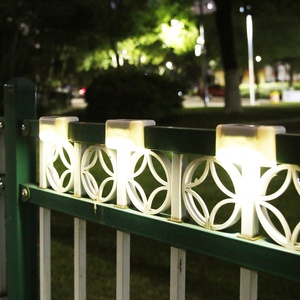 ไฟรั้วโซลาร์ LED กันน้ำรุ่นอัพเกรด มุมลำแสง 120 องศา สำหรับสวน ระเบียง บันไดภายนอก IP65 6000K แสงเดย์ไลท์ ได้รับการรับรองมาตรฐาน CE - Product Image 4
