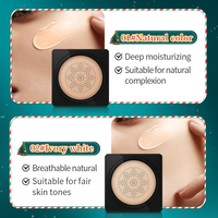 SADOER Correcteur CC Cushion à l'avocat 20g, Édition Noël Fond de Teint Hydratant Teint Naturel & Ivoire, Marque Privée OEM Faible MOQ