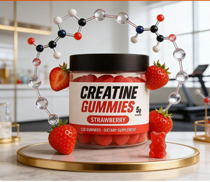 Gummies de créatine monohydrate à marque privée – Complément pré-entraînement pour hommes et femmes – Soutien musculaire et endurance - Product Image 5