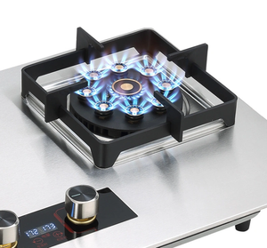 Chất lượng cao được xây dựng trong <span class=keywords><strong>2</strong></span> đầu đốt thép không gỉ hai đầu bếp gas bếp đung - Product Image 2