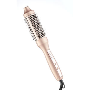 तेजी से हीटिंग नकारात्मक आयन सिरेमिक बैरल थर्मल गर्म कंघी इलेक्ट्रिक पेशेवर बालों गर्म ब्रश - Product Image 1