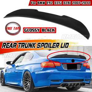 สปอยเลอร์หลังทรง P/M4/PSM สำหรับรถยนต์ BMW E92 M3 2 ประตู คูเป้ ปี 2007-2013  ฝาครอบสปอยเลอร์หลังแบบปีก  สำหรับติดตั้งท้ายรถ - Product Image 1