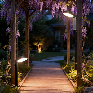 ไฟ<span class=keywords><strong>สวน</strong></span>กลางแจ้ง LED ทรงสี่เหลี่ยม 12 วัตต์ กันน้ำระดับ IP65 สำหรับลานบ้าน วิลล่า สนามหญ้า ไฟตกแต่งภูมิทัศน์สมัยใหม่ - Product Image 4