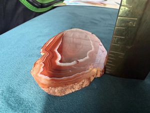 Wholesale Red Agate Geode Quartz Slab Red Carnelian Slab, <b>Crystal</b> Mineral Specimen Slab For Home Decoration - Product Image 4