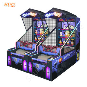 Máquina de juego de disparos de Arcade que funciona con monedas Parte 2 Canje de boletos de calabaza para lanzar y disparar pelotas Diversión y diversión - Product Image 4