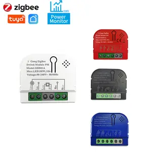 Módulo de interruptor inteligente Tuya Zigbee, 1 Banda, wifi, Automatización del hogar, Alexa y Google Home