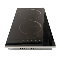 Cuisinière électrique infrarouge à double brûleur en céramique intégrée de 3000 W pour usage domestique