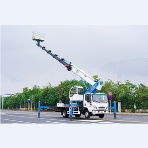 รถบรรทุกแท่นยกคนทำงานบนที่สูง ยี่ห้ออีซูซุ ดีเซลใหม่ ขนาด 33 เมตร ทำงานได้สูง 16-45 เมตร กำลัง 90/122 แรงม้า มาตรฐานไอเสียยูโร 5 - Product Image 6