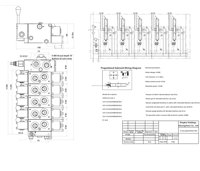 Contrôleur sans fil industriel haut de gamme, système sensible à la charge, multi-joysticks, commande proportionnelle à distance pour grue hydraulique, métal