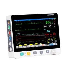 Moniteur multiparamétrique à configuration standard Sm-T-10M de qualité supérieure Moniteur portable de signes vitaux avec support