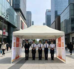 Custom Logo 3x4.5 Outdoor Folding Exhibition Event Marquee <b>Gazebo</b> Trade Show <b>Tent</b> - Product Image 1