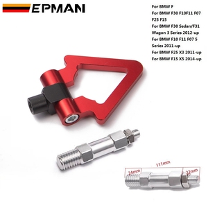 エプマンレーシングCNCビレットアルミニウムフロントリアトウリングフックキットBMWF15 X52014-up F10 F11 F075シリーズ2011-up EP-RTHLPH015 - Product Image 4