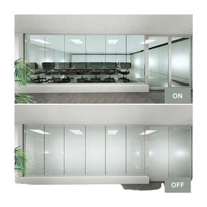 Película de ventana inteligente autoadhesiva, tinte inteligente Pdlc conmutable electrónico para puerta corredera de vidrio, a prueba de explosiones y decorativo - Product Image 1