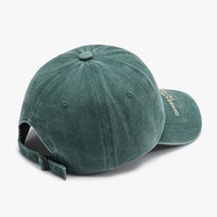 Casquette de baseball vintage en coton délavé à 6 panneaux, broderie personnalisée avec logo, calotte souple, pour hommes et femmes, protection solaire extérieure