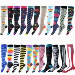 medias de compresion medias compresivas women men sock compression sport summer custom logo compressionsock