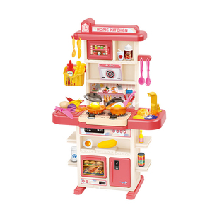 Enfants Simulation Vaisselle Famille Cuisson Eau Pulvérisation Grand Plastique Maison <span class=keywords><strong>Cuisine</strong></span> Jouet avec Accessoires <span class=keywords><strong>pour</strong></span> 11 <span class=keywords><strong>Ans</strong></span> Filles - Product Image 1
