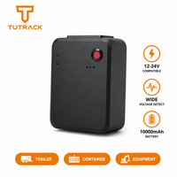 Batterie large gamme 12-24V à détection de tension large, 10000mAh, rechargeable, pour remorque, conteneur, équipement, avec traceur GPS magnétique
