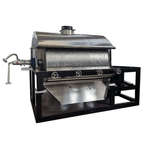 Séchoir rotatif à tambour en acier inoxydable contrôlé par PLC, équipement automatique de traitement des flocons alimentaires, machine à économie d'énergie - Product Image 5