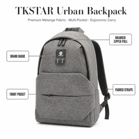 Sac à dos pour ordinateur portable imperméable OEM ODM, sac de voyage décontracté, grande capacité, multi-poches, pour hommes et femmes, vente en gros