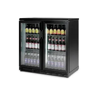 Réfrigérateur à porte en verre transparent, mini bar, pour hôtel, pour bière, cola, redbull, vente en gros,