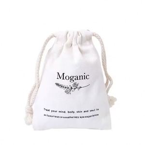 Sacs en toile de coton en gros pour bijoux, sacs à chaussures à cordon, sacs cadeaux, sacs à main personnalisés, housses anti-poussière avec impression de logo - Product Image 2